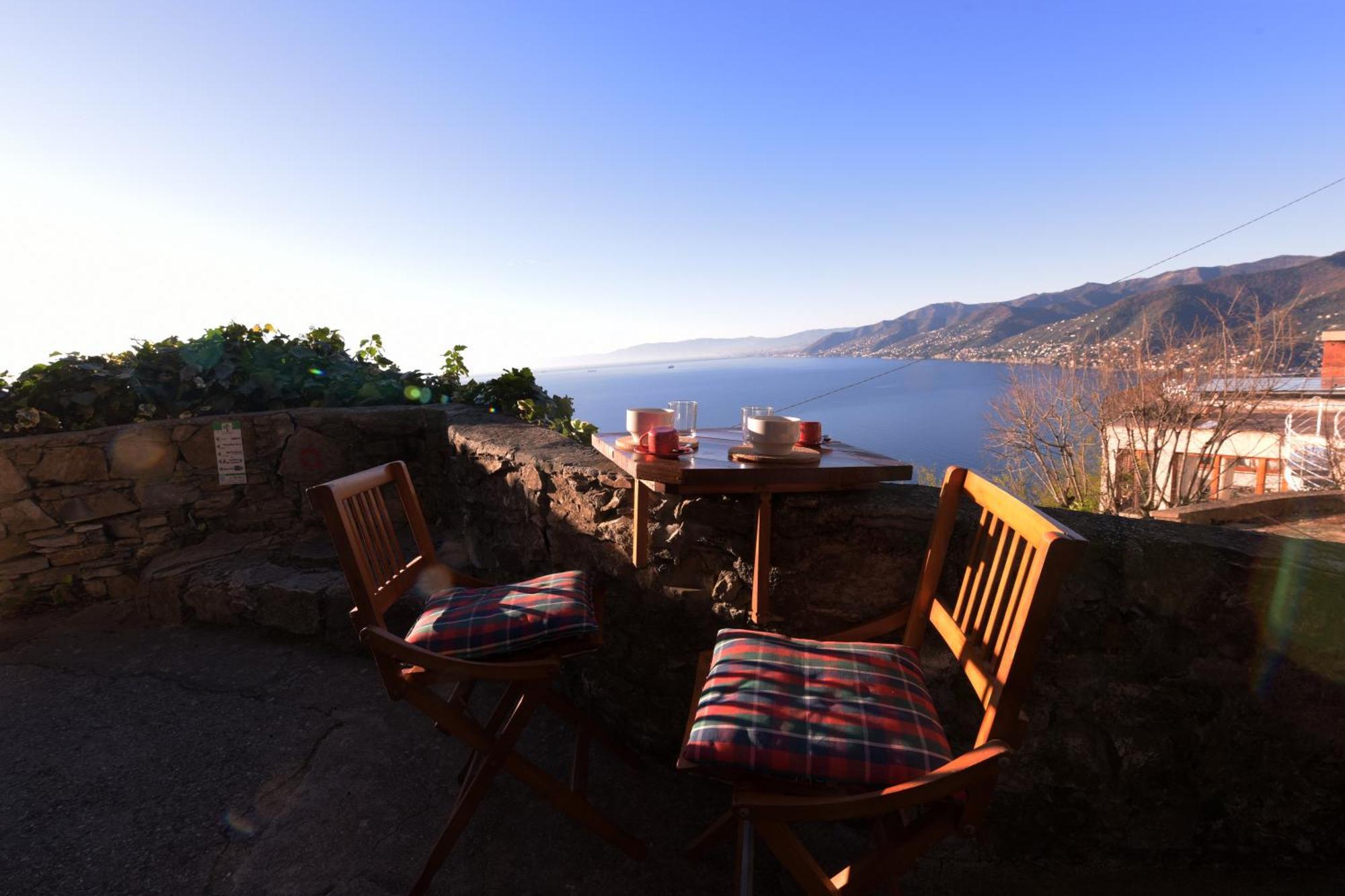 Hikers' Nest With Sea View Apartment San Rocco  Luaran gambar