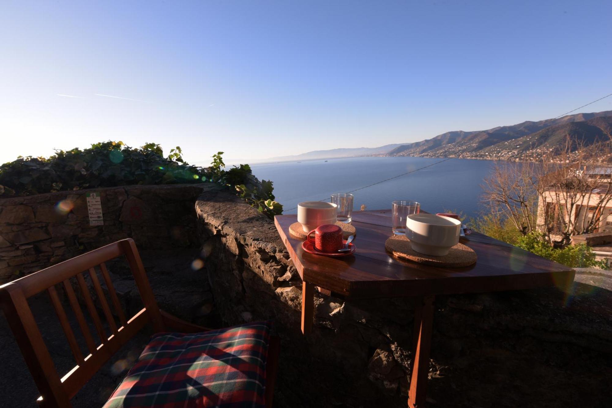 Hikers' Nest With Sea View Apartment San Rocco  Luaran gambar